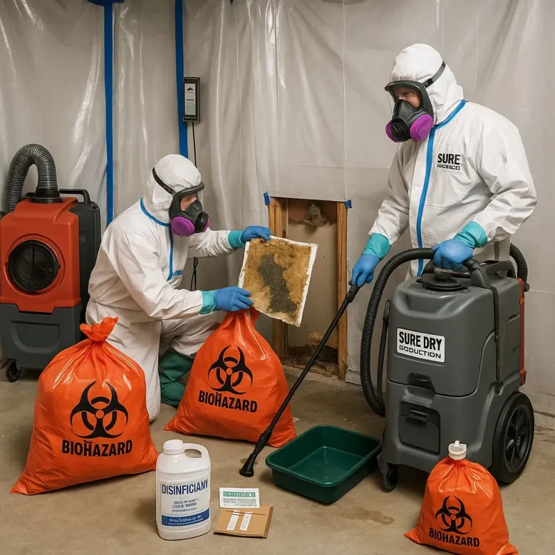 Contaminated Water Handling Protocols process in Genoa, IL